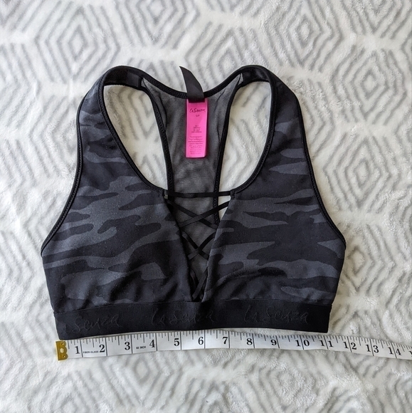 LA senza sport bra camouflage pattern small b056 - Picture 5 of 5